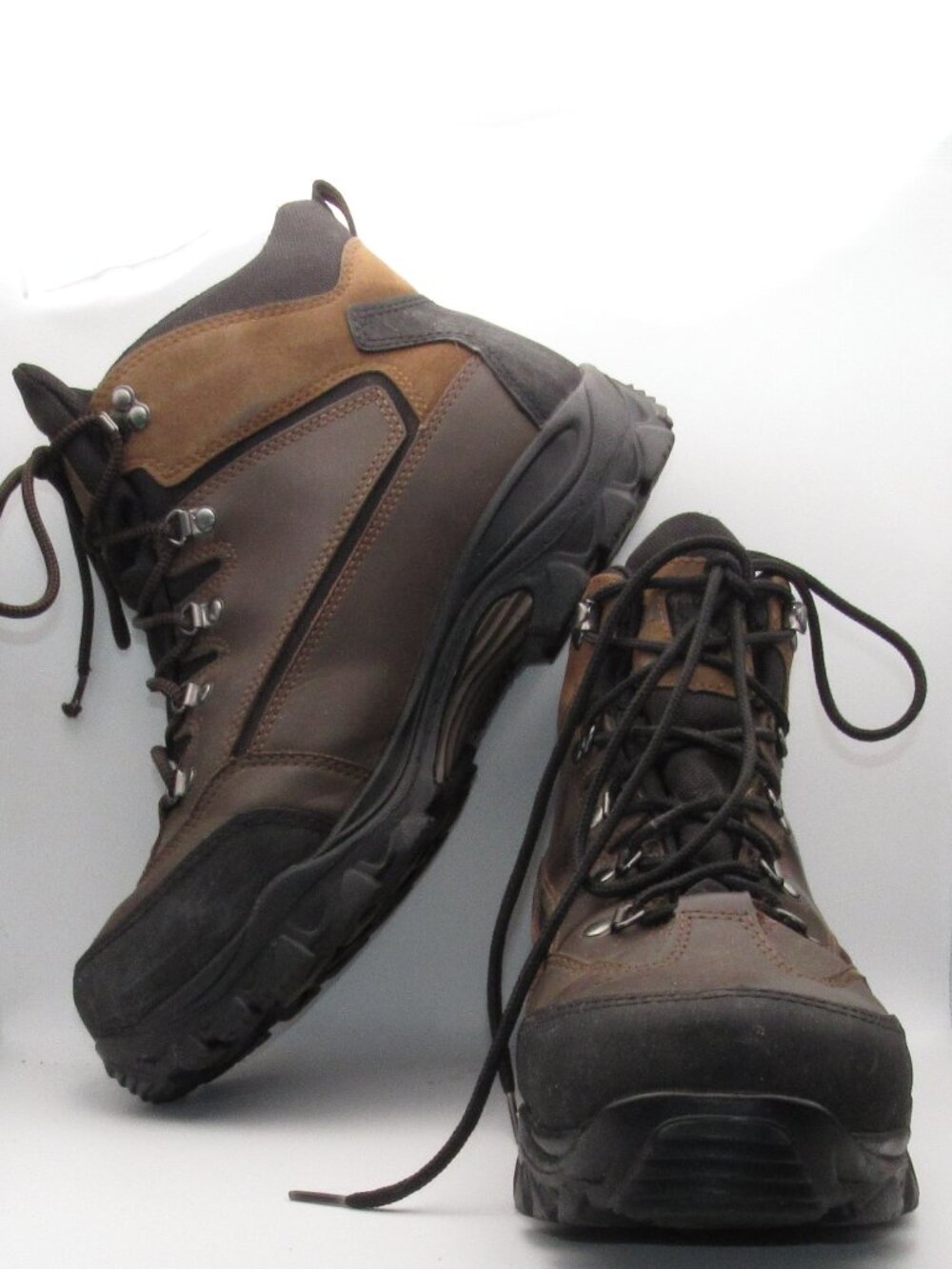 Wolverine Brown & Black Men's Spencer Waterproof Hiking Boots Size 11 Extra Wide